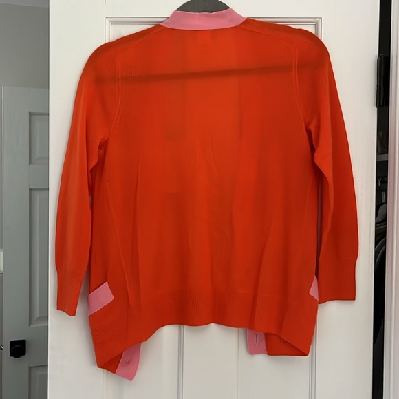 Cashmere color block cardigan - Picture 4 of 4